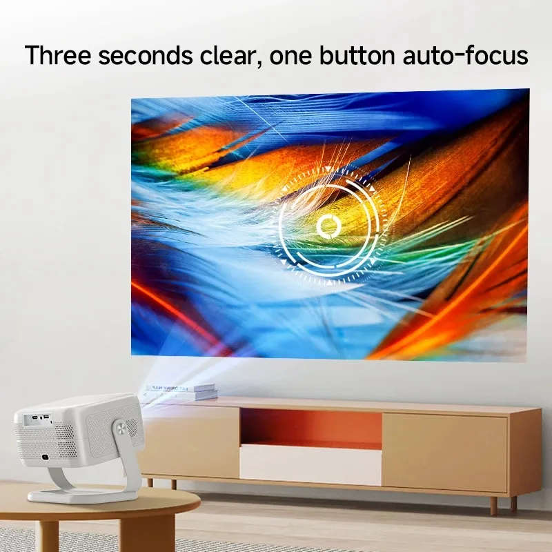 Full HD 1920*1080P Projector Portable Android 13 3D LED Video Projectors