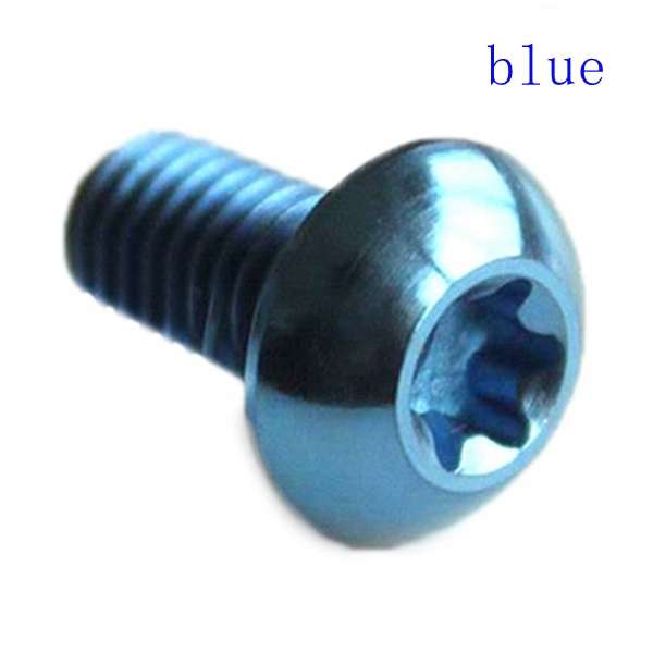 Bicycle Titanium Alloy Screw Bolt M510mm for Bike Brake Disc 5 Color