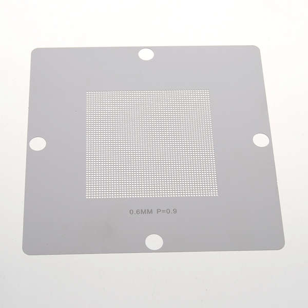 10 Pcs 90 X 90 Mm Bga Stencil Kit For Laptop Universal Reballing
