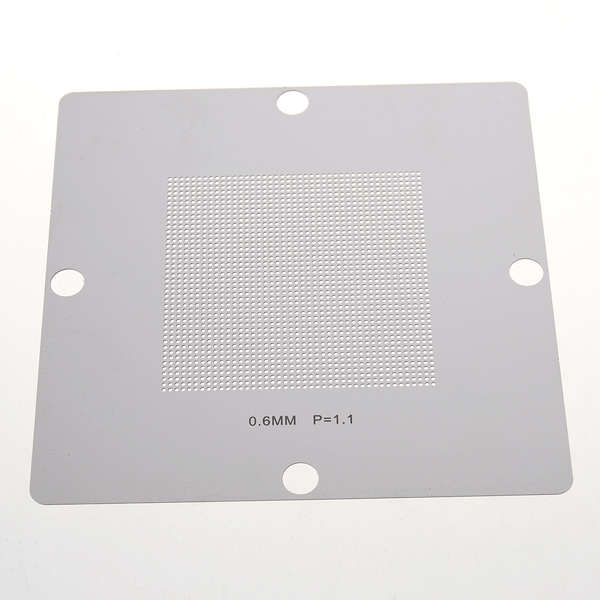 10 Pcs 90 X 90 Mm Bga Stencil Kit For Laptop Universal Reballing