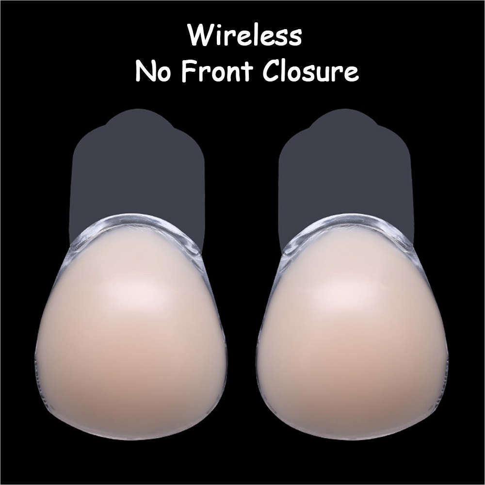 New Silicone Sticky Nipplecovers Push Up Adjustable Strapless Self-adhesive  Nu