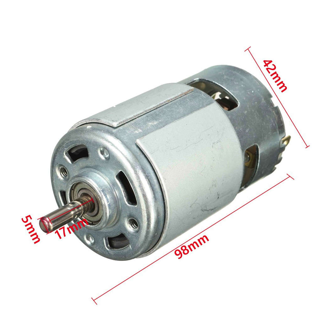 DC 12V 150W 13000rpm 775 Motor Micro DC Motor 5mm Shaft Motor