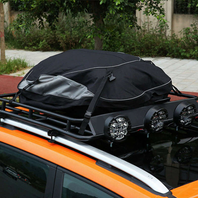 160X110X45Cm Waterproof Car Roof Top Rack Bag Cargo Carrier 600D Oxford Cloth Luggage Storage Travel