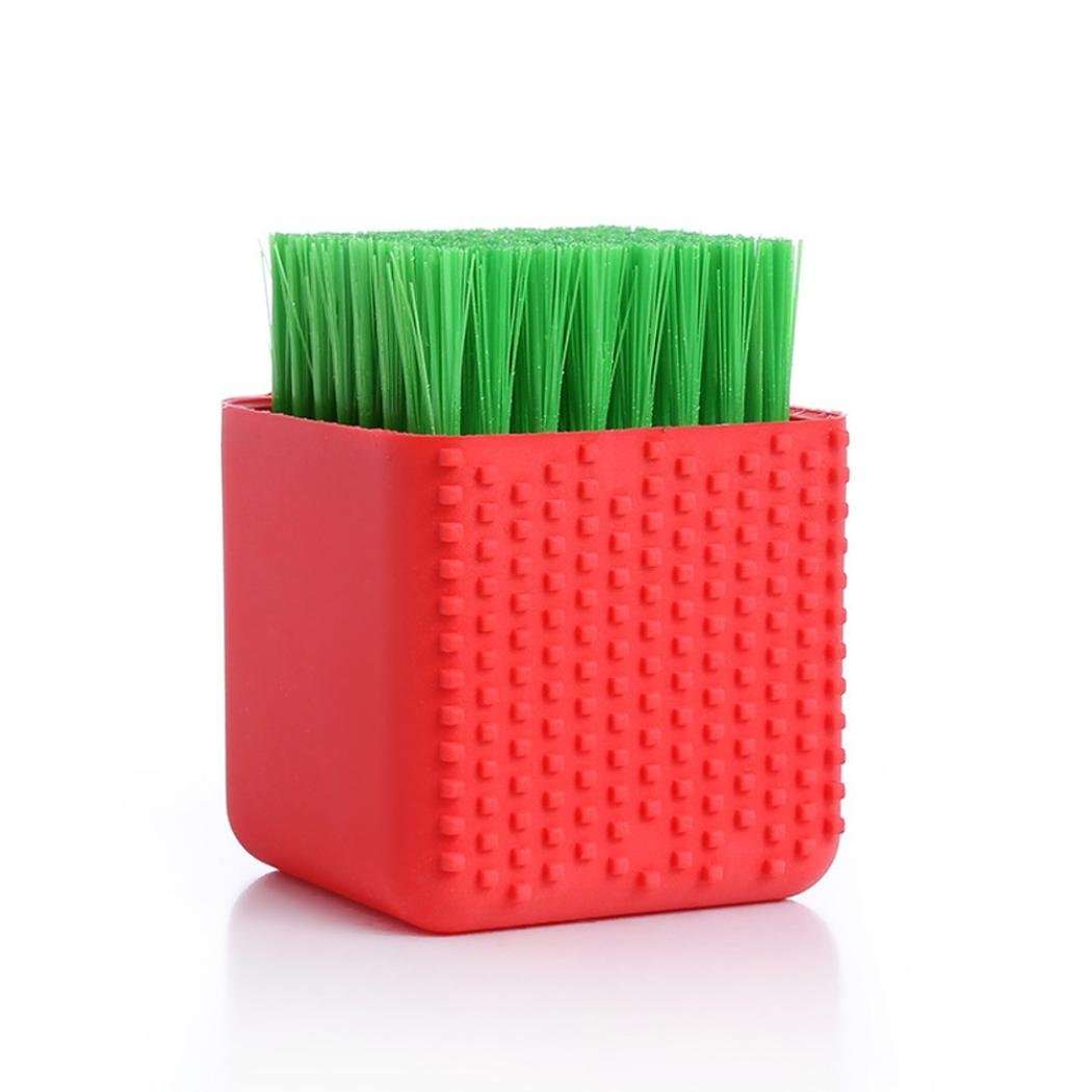 Silicone Cleaning Brush Makeup Cleaner Washing Scrubber Tool Laundry Clean Brush Washing Tool...