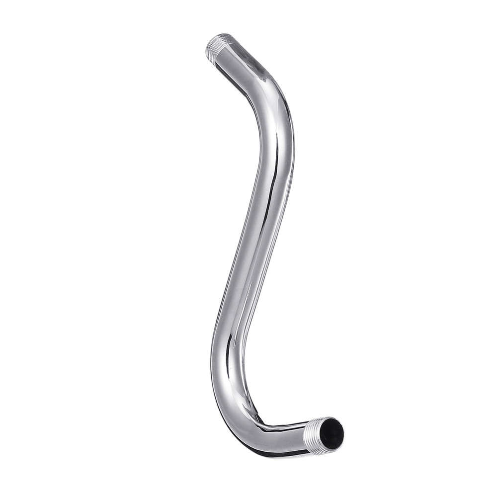 Stainless Steel High Rise Extension S-Curved Goose Neck Shower Extension Arm