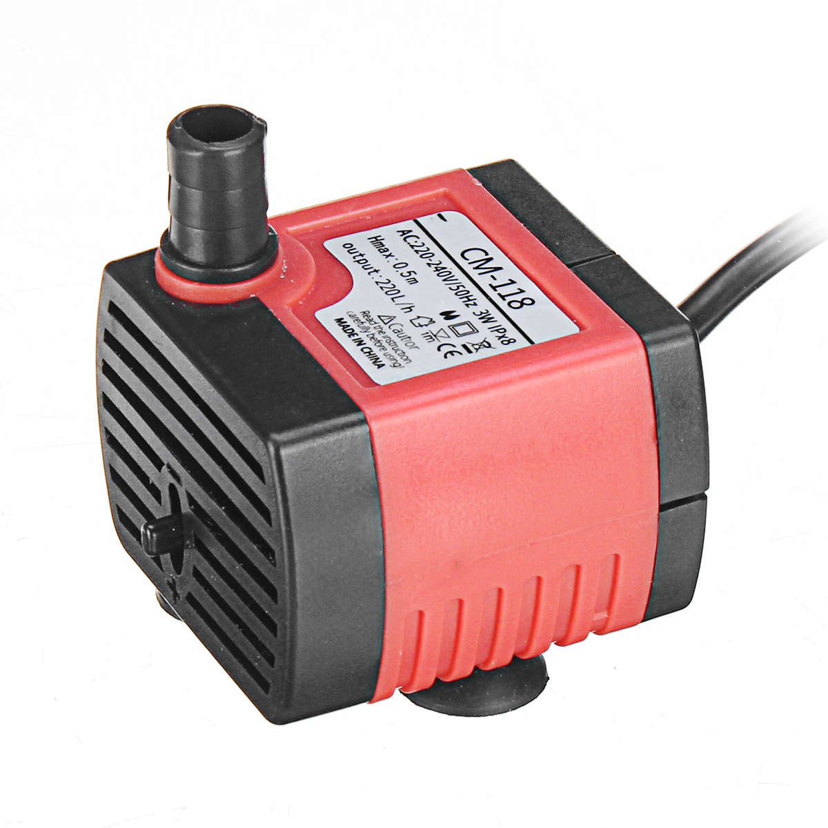 New 220-3000 LPH Submersible Water Pump Fish Pond Aquarium Tank Fountain Pump Feature Aquarium