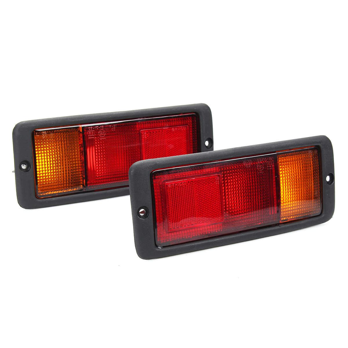 Pair Halogen Car Rear Tail Light Shell Left+Right Lamp For Mitsubishi Pajero Montero