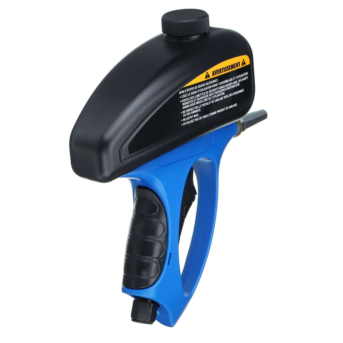 90PSI Portable Handheld Pneumatic Sand Blasting Spray Machine with Small