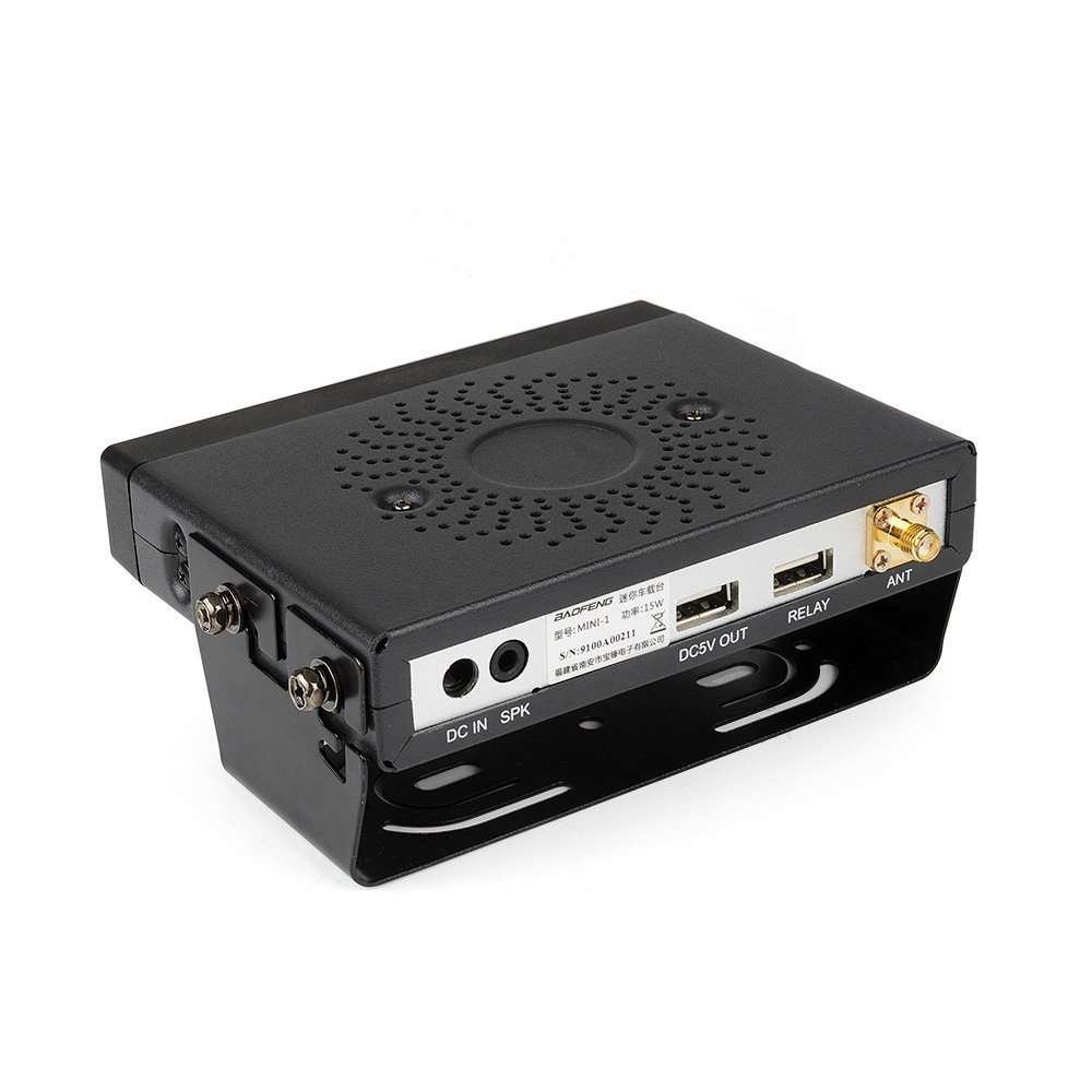 New BAOFENG T1 Car Mobile Transceiver 15W UHF 400-470mhz With 2 Pcs Portable Wal