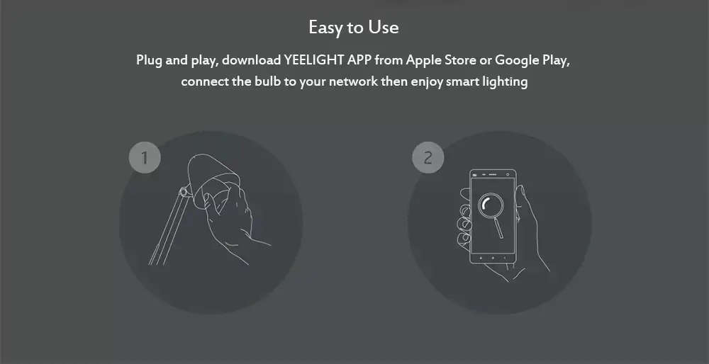 Yeelight Smart LED Bulb (Multicolour)