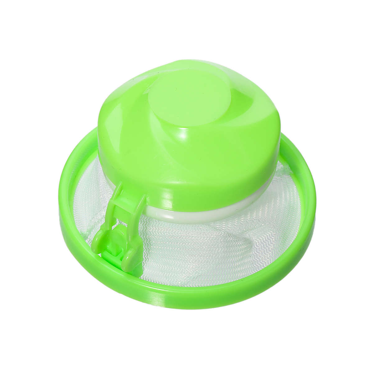 Floating Pet Fur Catcher Laundry Lint Pet Hair Remover For Washing Machine (Color1 Green)