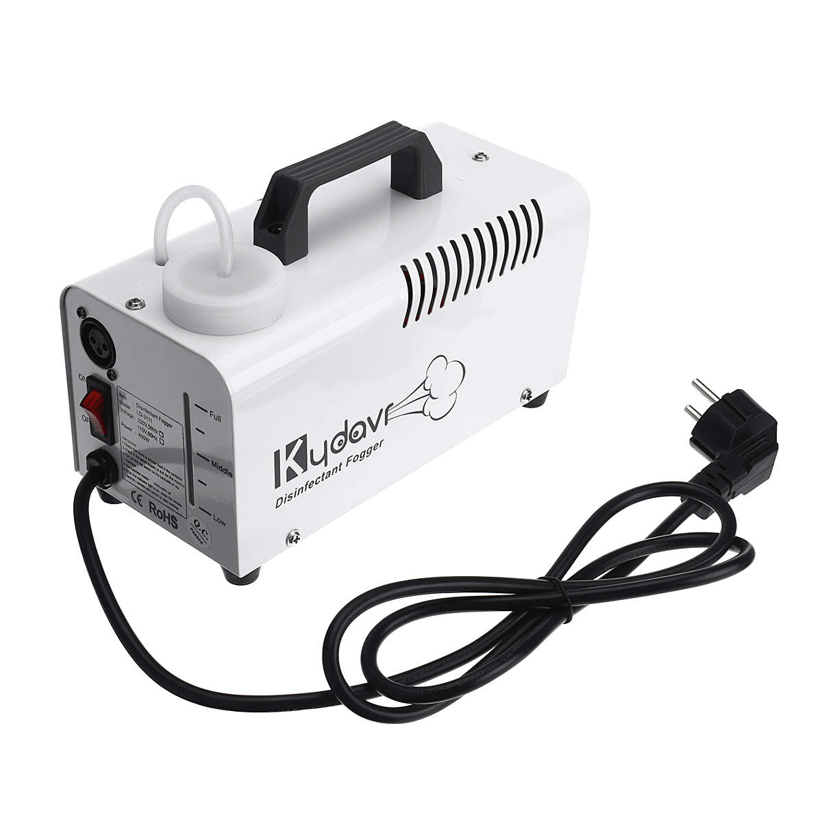 400W Electric Portable Atomization Disinfection Machine ULV Fogger Sprayer Sterilizer (Plug EU Plug)