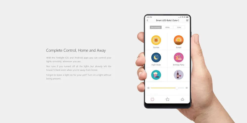 Yeelight Smart LED Bulb (Multicolour)