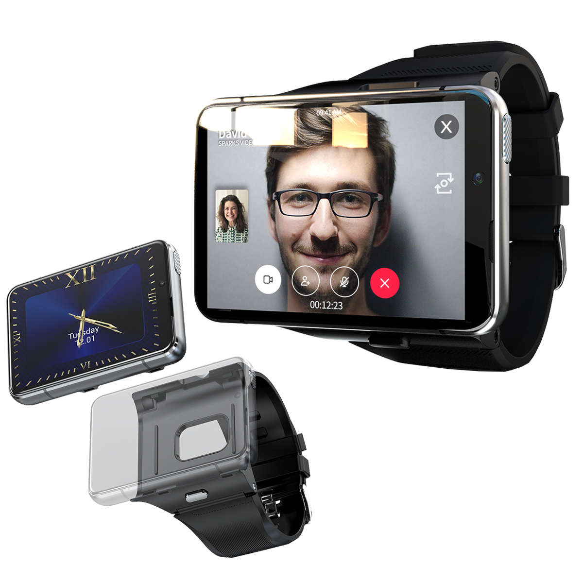 LOKMAT APPLLP Max 4GB+64GB 2.88inch Detachable Big Screen 5.0MP+13MP Dual Camera  WIFI GPS Android 9