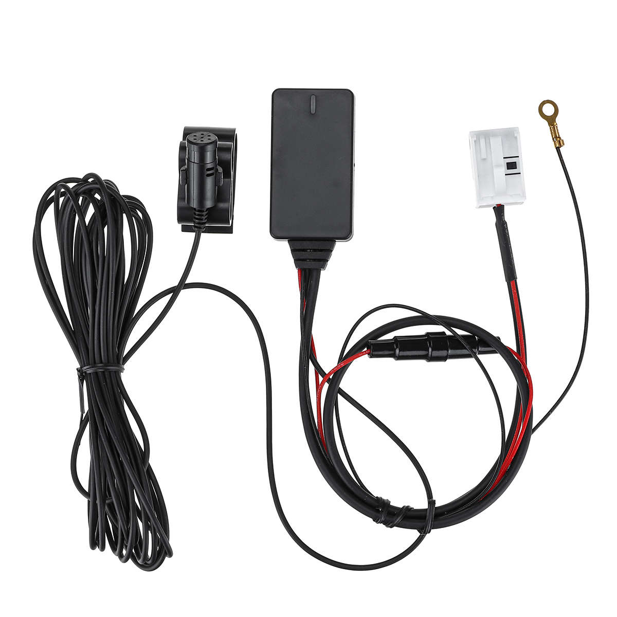 Car Hand-free Wireless Radio Bluetooth AUX Dongle MIC Cable VW Skoda RCD 210 310 510 RNS 3