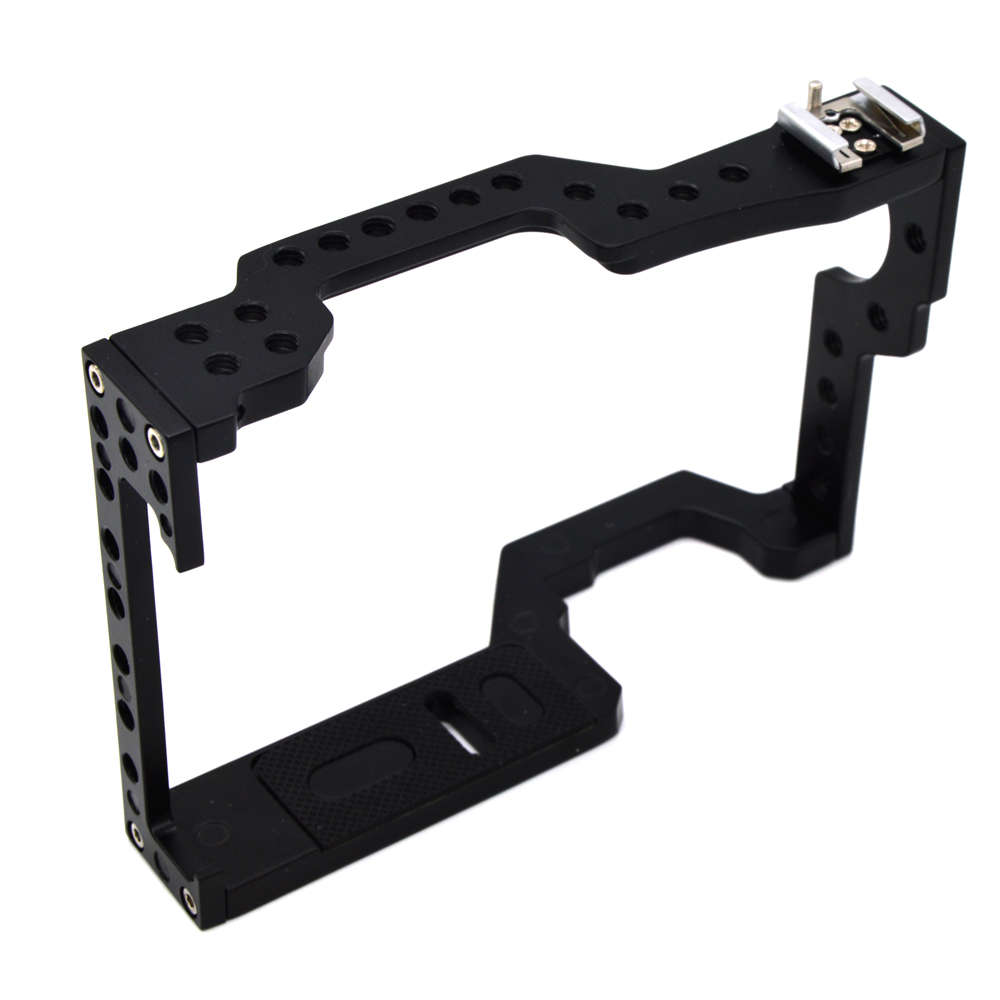 VELEDGE VD-07 Portable Aluminum Camera Cage Rig Stabilizer Top Handle Grip for DSLR Camera DV Mount