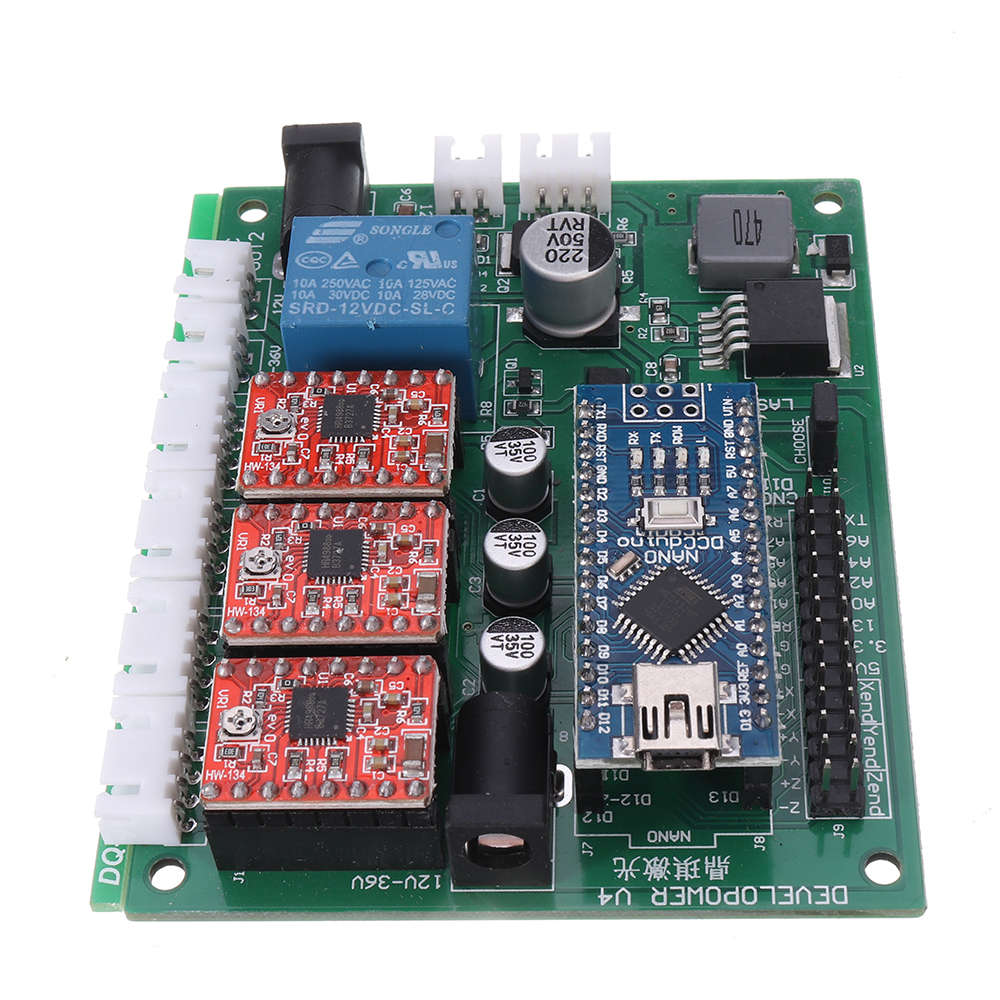 Original 3018 CNC Router 3 Axis Control Board GRBL USB Stepper Motor Driver  DIY Laser Engraver Mill