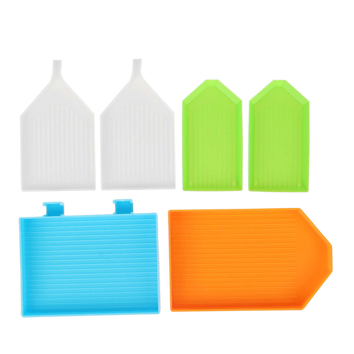 60 Pcs 5D LED Diamond Painting Sets Pen Cross Stitch Tools Kit + Glue + Stickers DIY Tools