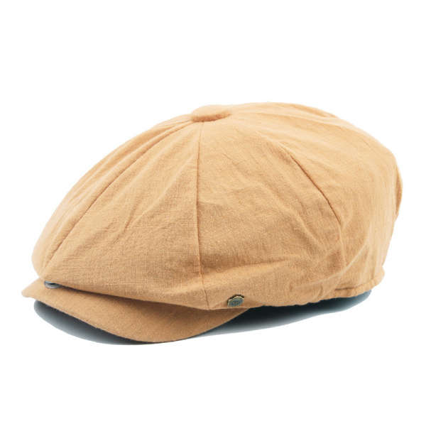 New Unisex Men Women Vintage Gentle Cotton Beret Hats Casual Solid Color Painter