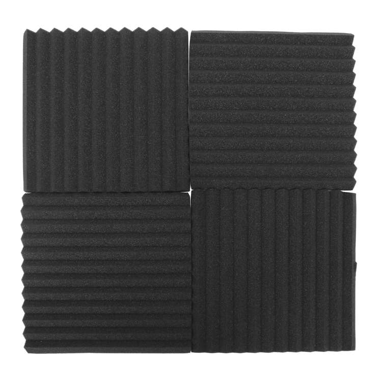 12Pcs Acoustic Soundproof Foam Sound Stop Absorption for KTV Audio