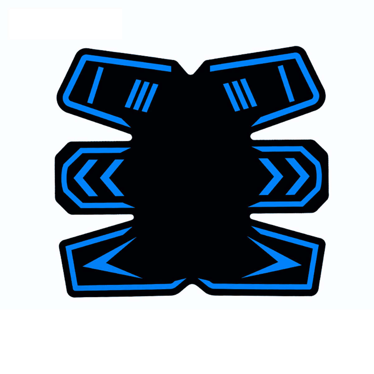 EMS Muscle Training Gear Stimulator ABS Waist Fit Abdominal Body Exercise Trainer Belt