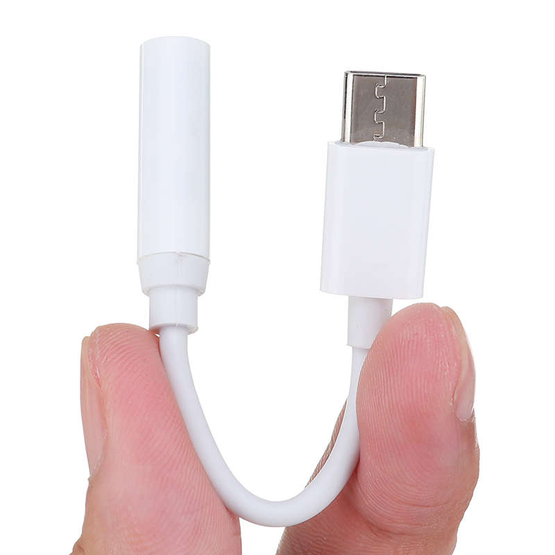 USB-C To 3.5 mm Headphone Adapter Audio Plug Cable for