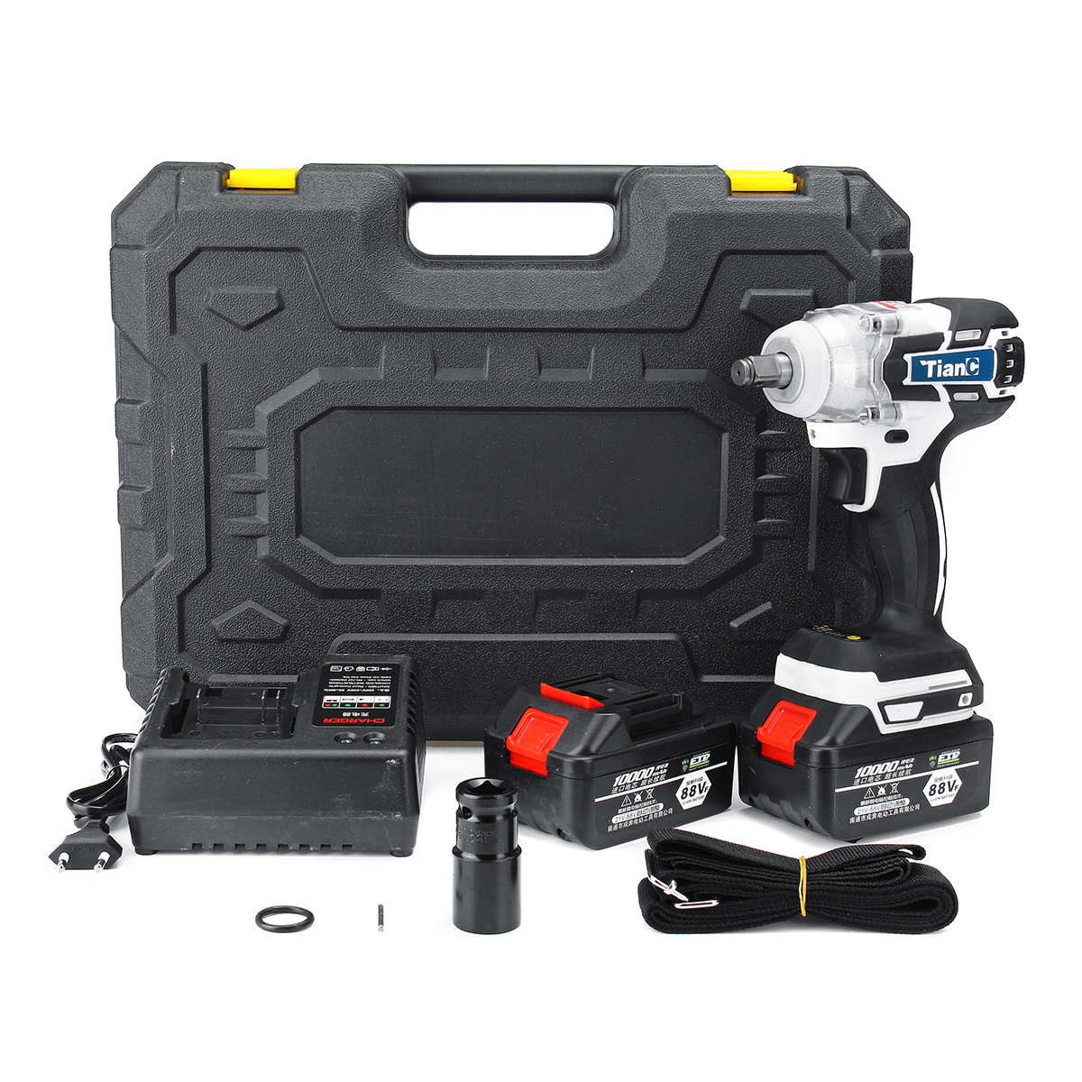 New 3 In 1 88V 10000mAH Power Drills Electric Screwdriver Brushless Electric Wrench 240-520NM