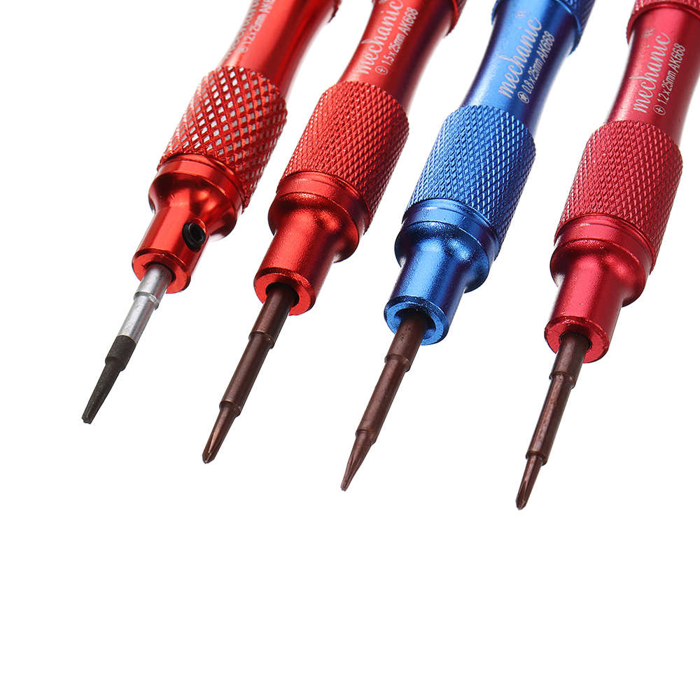 MECHANIC AK668 S2 High Precision Alloy Non-Slip Screwdriver Disassemble Screwdriver for iPhone