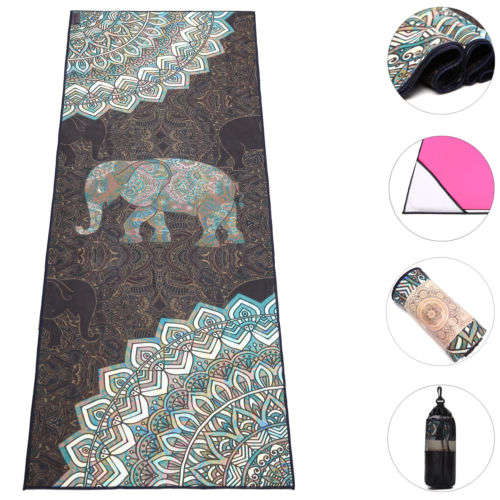 183*63cm Yoga Mats Microfiber Printing Outdoor Indoor Sports Fitness Yoga M