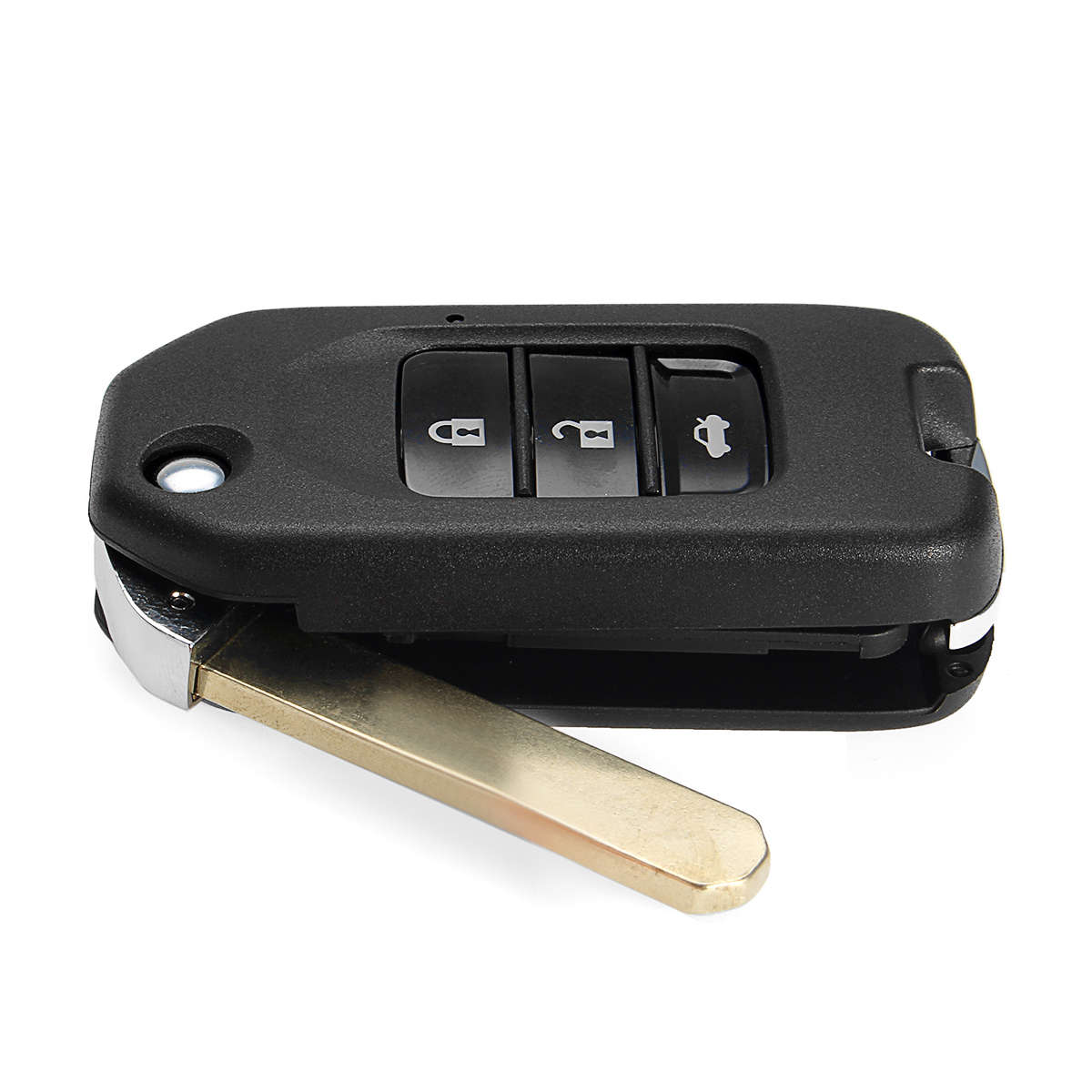 Car 3 Button Remote Fold Key Fob Case/bag Flip Shell for Honda Civic