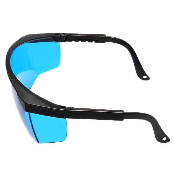 Laser Goggles Safety Glasses Protective Eyewear PC with Adjustable legs (Color Yellow)