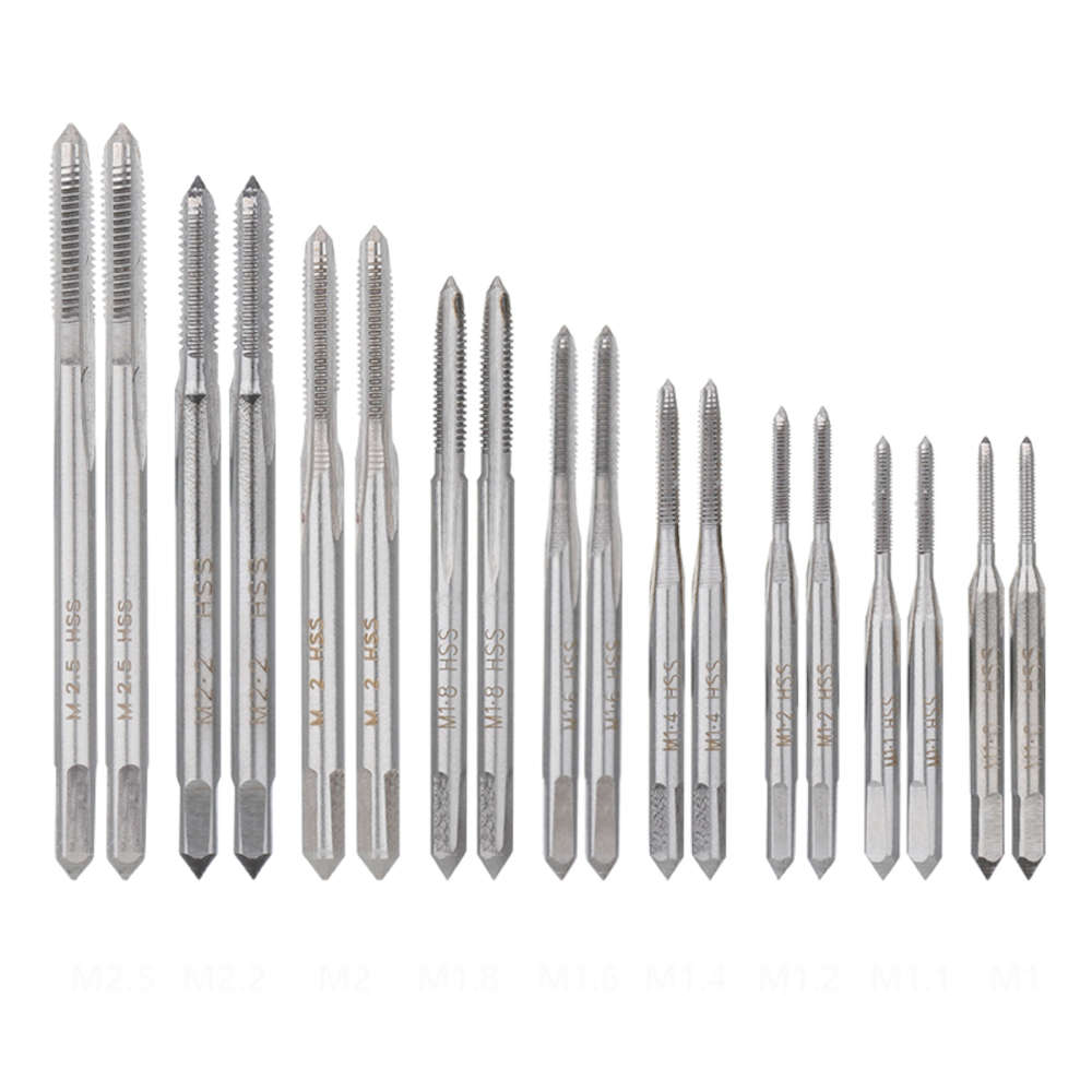 Drillpro 31pcs Multifunction Tap Die Set M1-M2.5 Metric Thread Tap and D