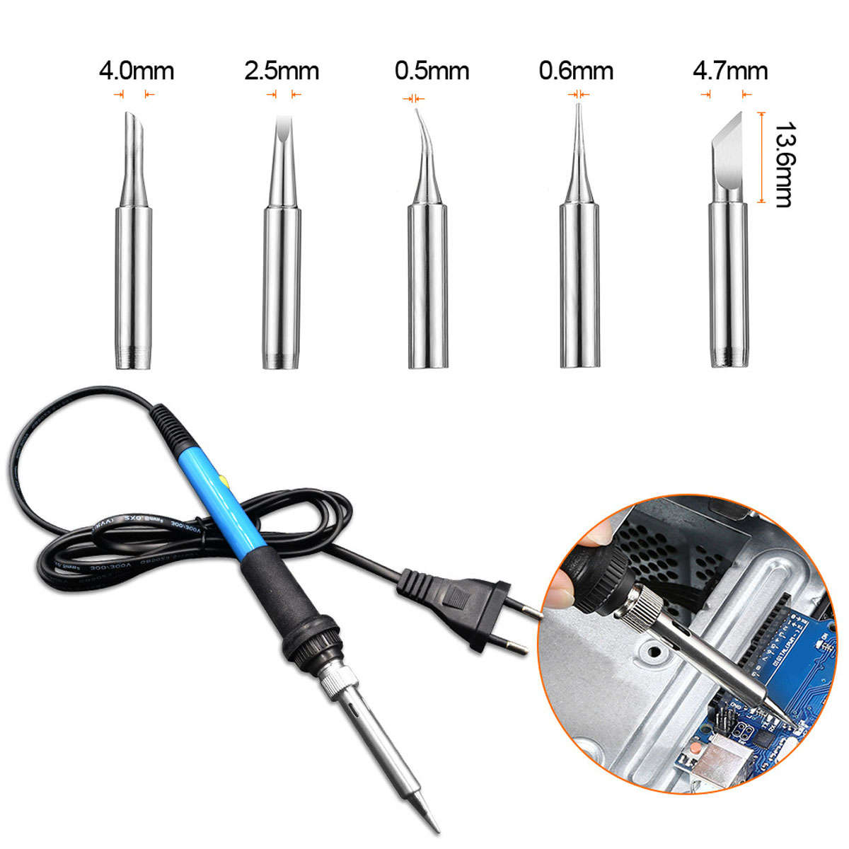 29PCS 110V 220V 60W Wood Burning Pen Set Stencil Soldering Tips Tools Pyrography Kit