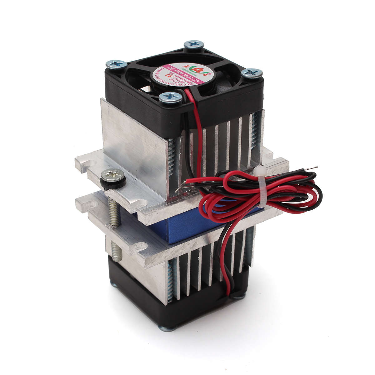 DIY Thermoelectric Peltier Semiconductor Refrigeration Cooling System + Fan Kit