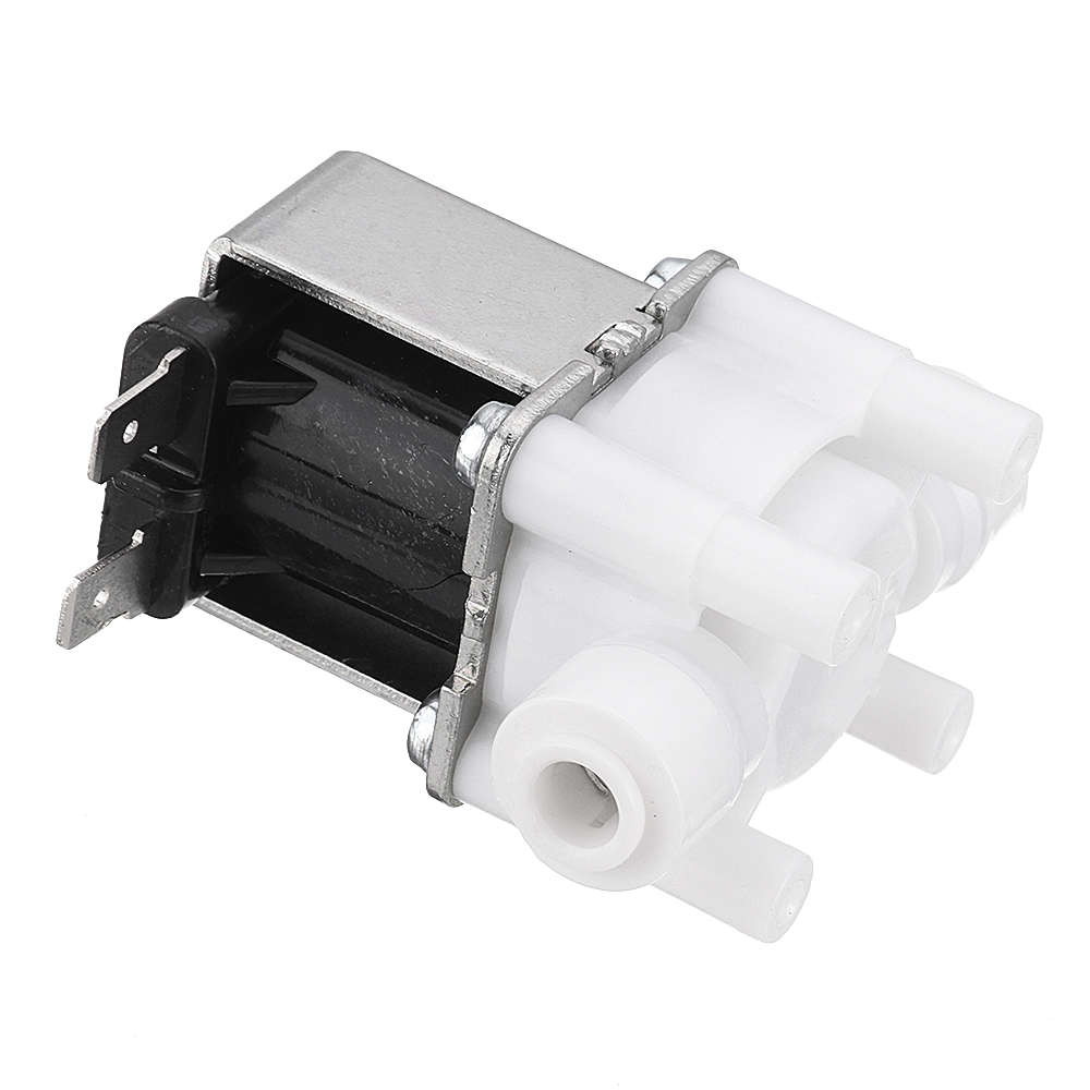 24V 1/4 Inch RO Water Purifier Inlet Water Solenoid Valve 2 Electromagnetic Valve for RO Reverse Osm