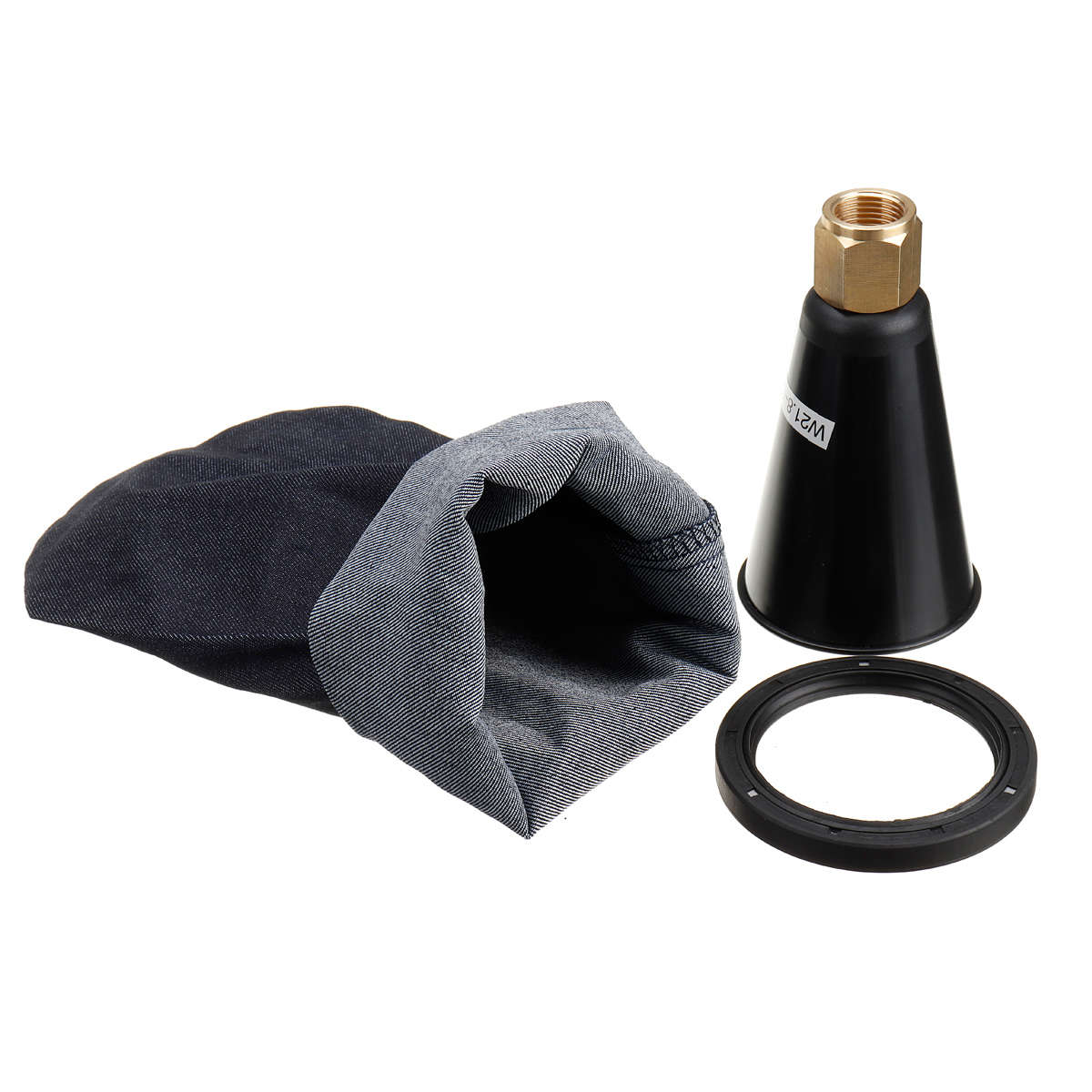 Dry Ice Maker W21.8 Thread Valve Cone with Collection Bag and O-ring