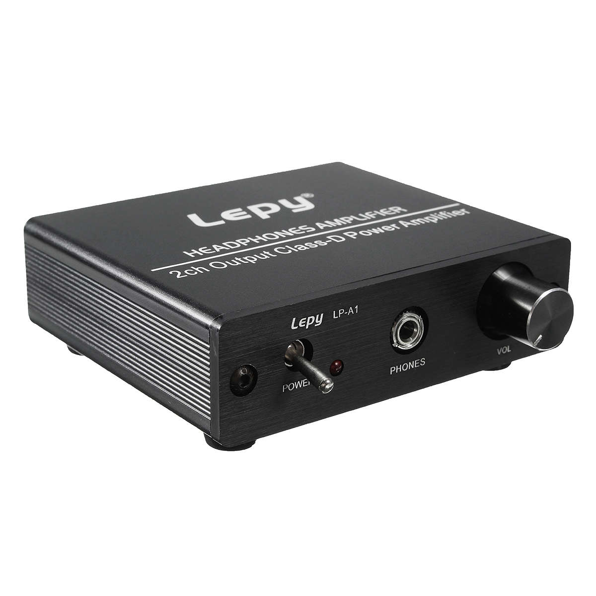 Lepy Lp-A1 Hi-Fi Stereo Audio Headphone Amplifier 2 Channel Output Class D Power Amp