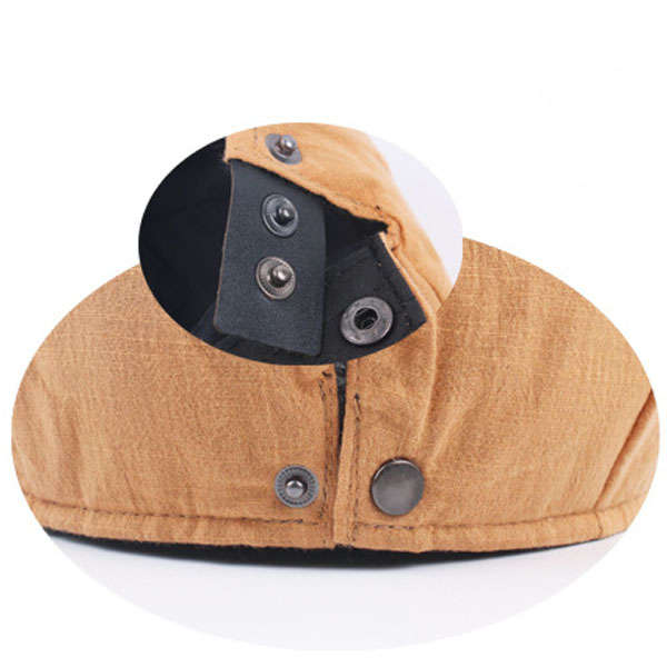 New Unisex Men Women Vintage Gentle Cotton Beret Hats Casual Solid Color Painter