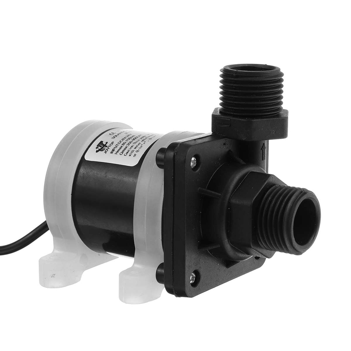 DC 24V Solar Water Pump Shower Hot Water Heating Booster Circulation Pump 7M 900L/H