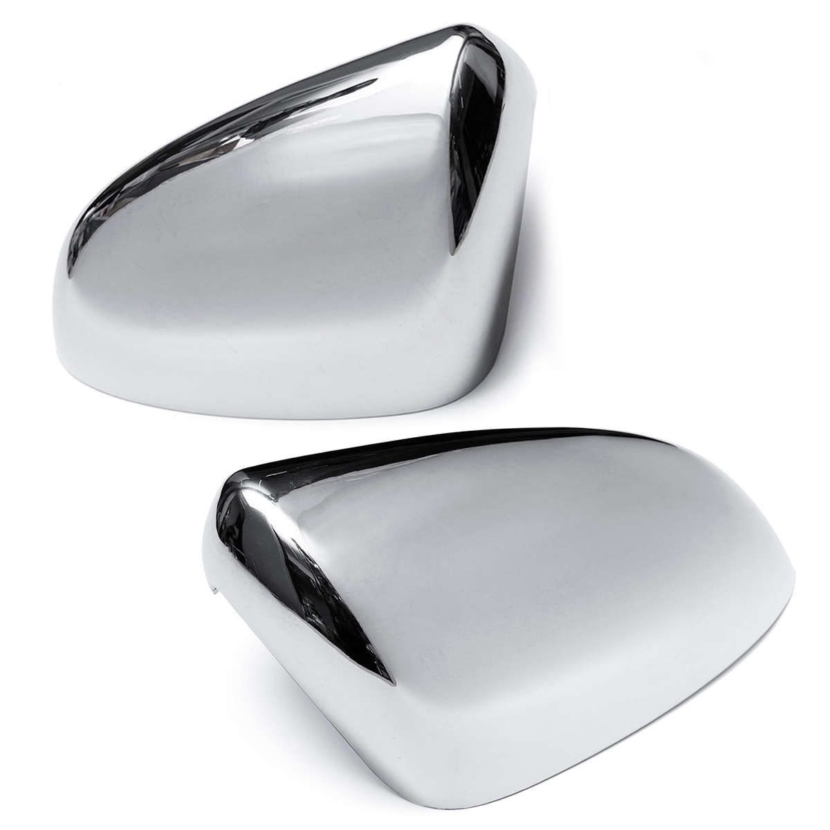 Car Chrome Side Door Wing Mirror Cover Caps Pair for Nissan Qashqai +2 I 20