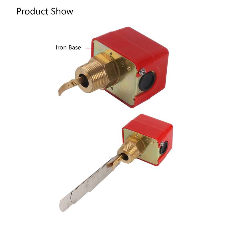 ELECALL HFS-25 1inch Water Paddle Flow Sensors Male Thread Flow Paddle Water Pump Flow Switch