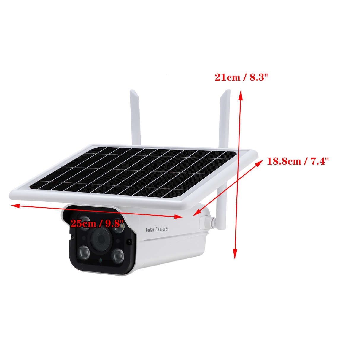 HD 4G Sim Card Security Network  Intelligent Camera Outdoor Household Solar Wireless Monitor Camera