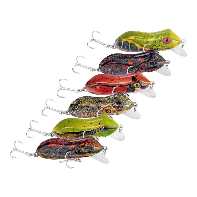 ZANLURE 1pc 4cm 9.5g Pencil Popper Fishing Lure Crankbait Wobblers Plastic Frog Artificial Bait