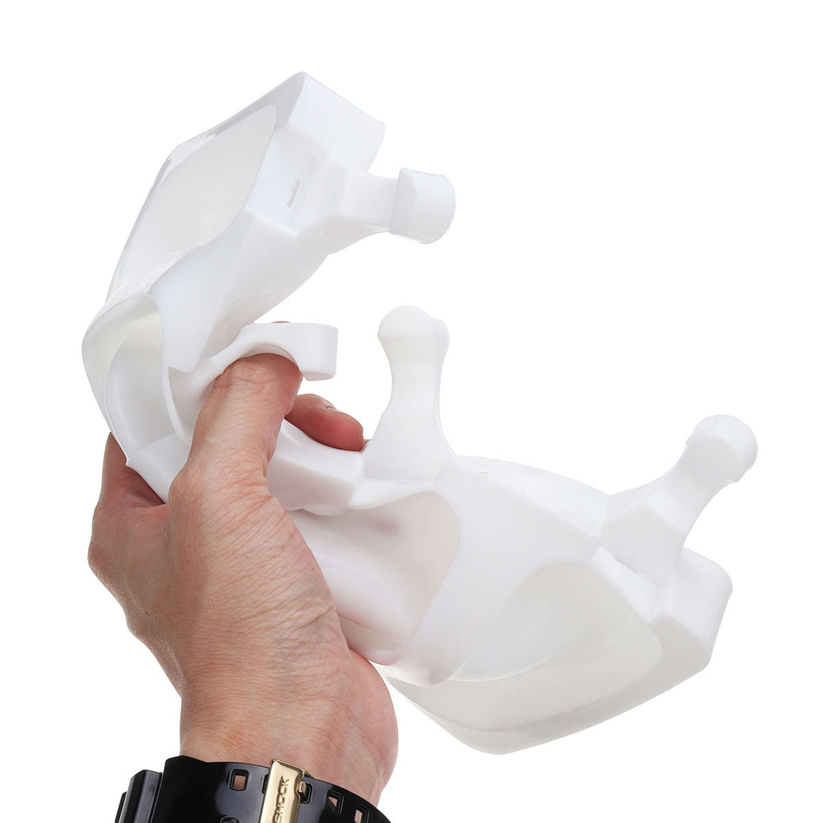 4 Cell Silicone Frozen Ice Cream Mold Juice Popsicle Maker Ice Lolly Pop Mould (SIZE 2 S)