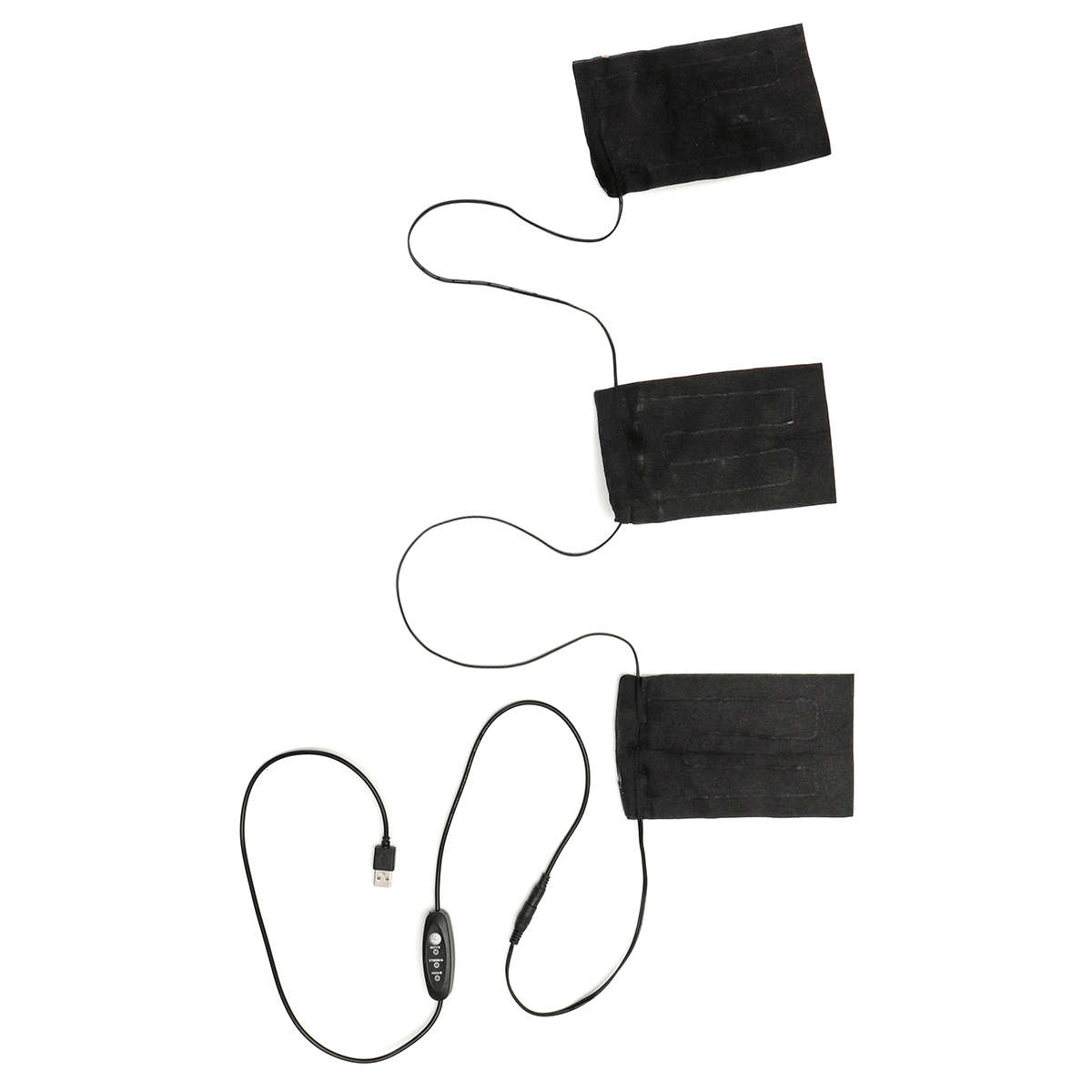 3 Gear USB Electric Heating Pads Thermal Vest Clothes Heated Mobile