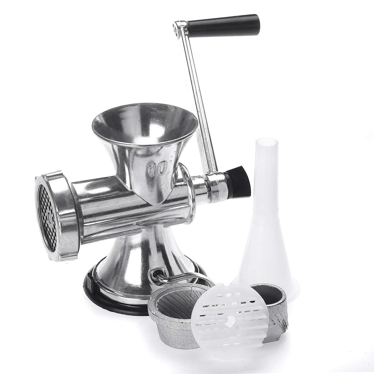 Household Hand Manual Meat Grinder Mincer Sausage Maker Meat Chopper Cooking (Type 10 Basic version)