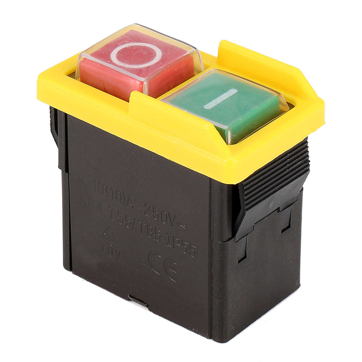 New 250V Universal KJD20-2 NVR Safety Switch Emergency Stop Saftey Cut Off Killer Touch Switch