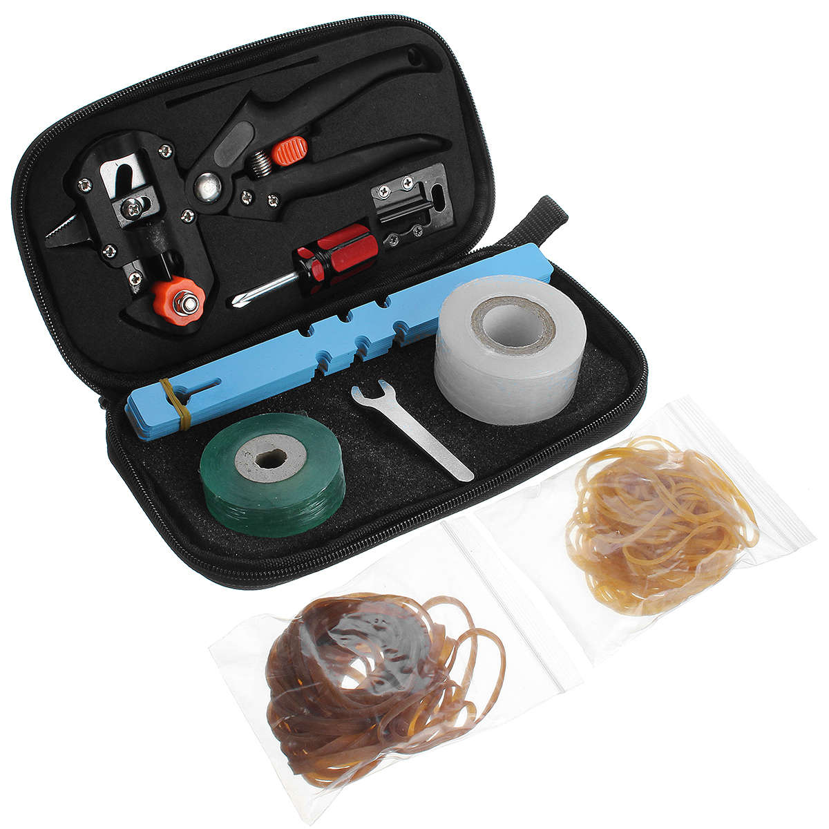 Professional Garden Grafting Cutting Tool Pruner Kit Branch Fruit Tree Cutting Scissors