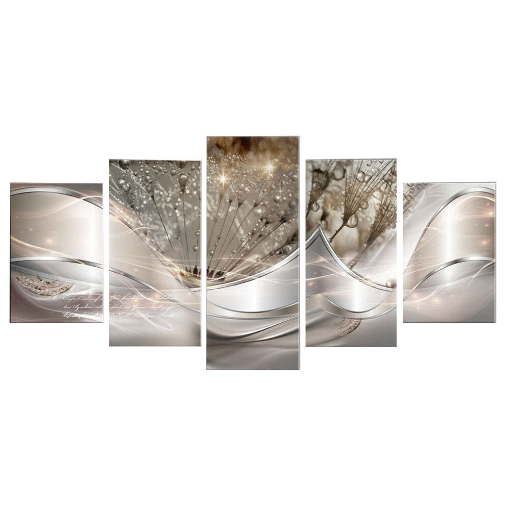 5pcs Painting Canvas Wall Art Painting Home Decor Abstract Wall Art Picture for Living Room Home no