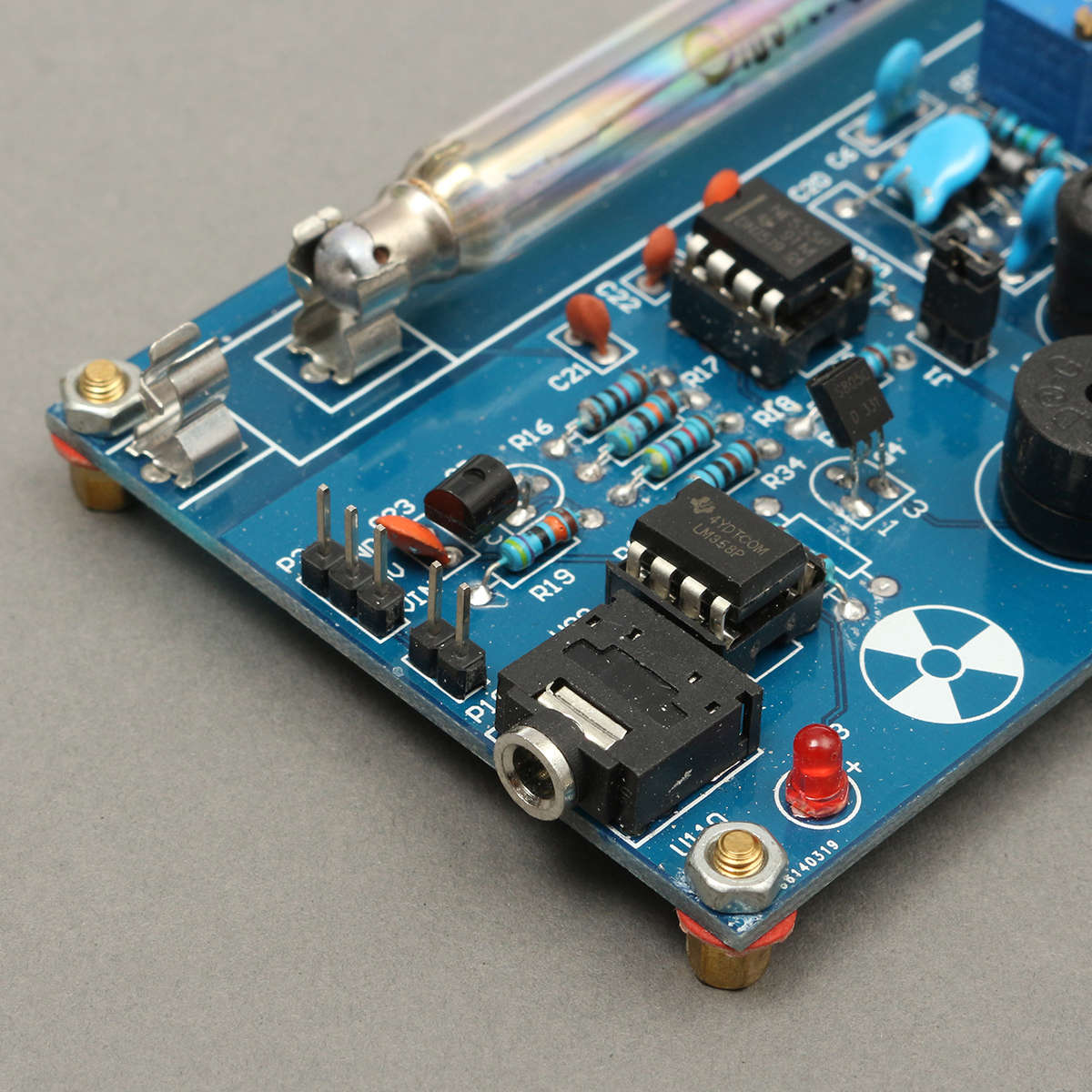 Geekcreit Assembled DIY Geiger Counter Kit Module Miller Tube GM Tube Nuclear Radiation Detector Gee